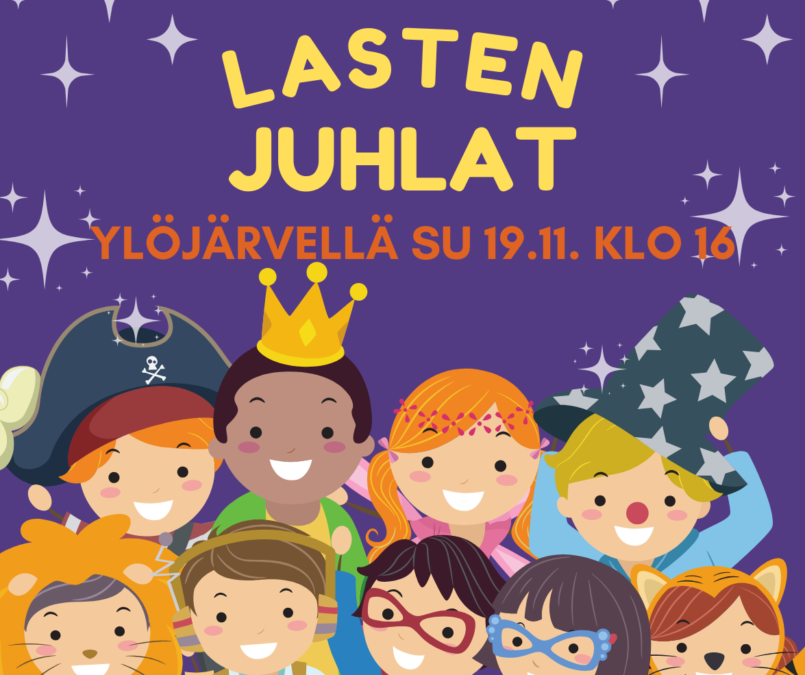 Lasten juhlat Ylöjärven kirkossa ja seurakuntakeskuksella 19.11.2023