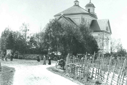 Vanha Ylöjärven kirkon seutu