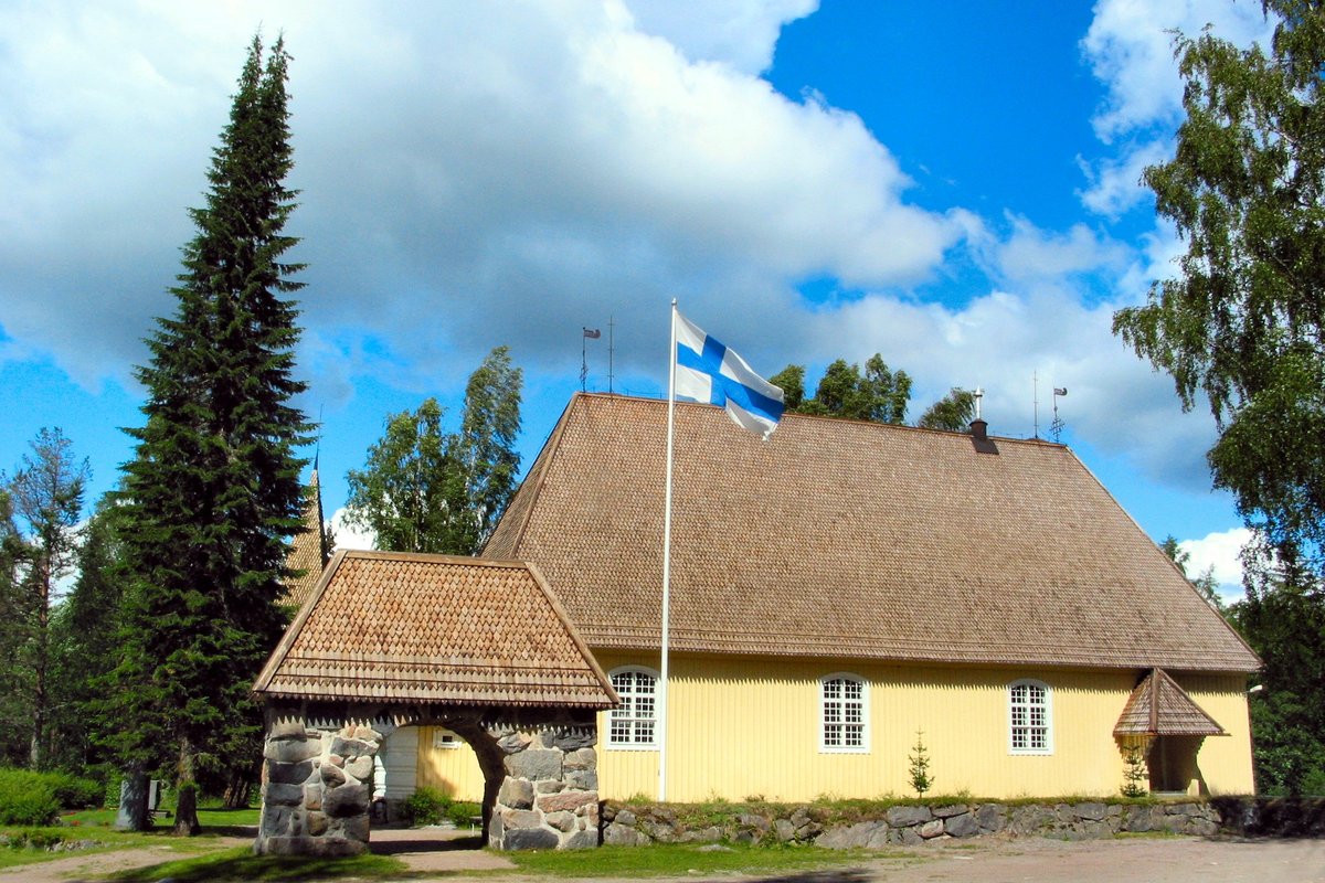 Aurejärven kirkko kuva